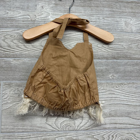 Halter Shirt Fringe & Poms