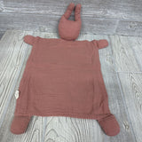 Organic Cotton Muslin Bunny Lovey Security Blanket