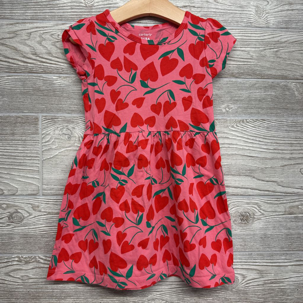 Dress Heart Flowers 4t