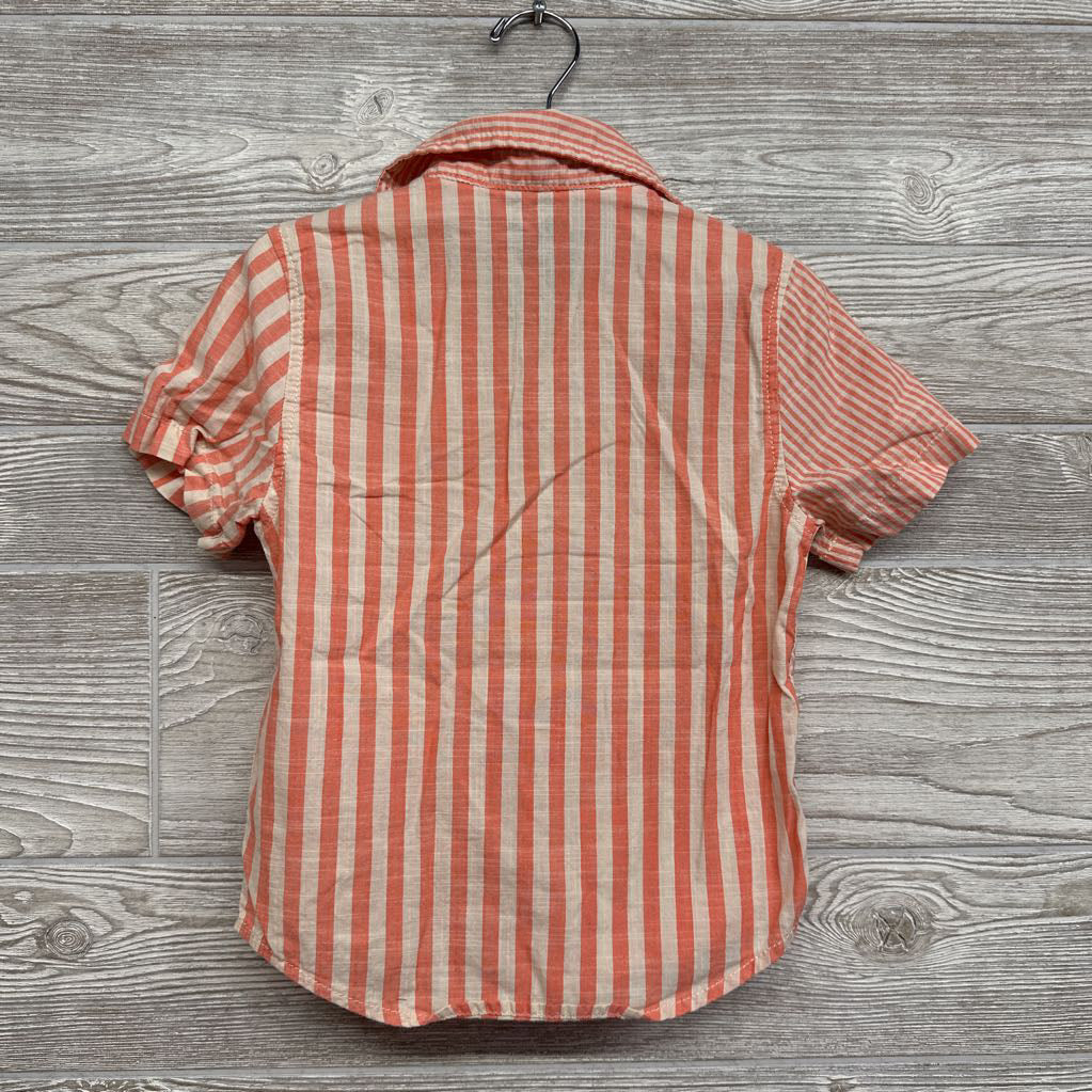 Button Up Shirt Stripes 4t