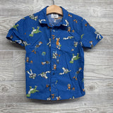 SS Button Up Shirt Chacters 5t