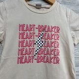 Shirt Heart Breaker Lightning Bolt 5-6