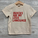 Shirt Snacks Are My Love Language 5-6