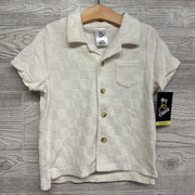 NEW Terry Checkered SS Shirt 4-5