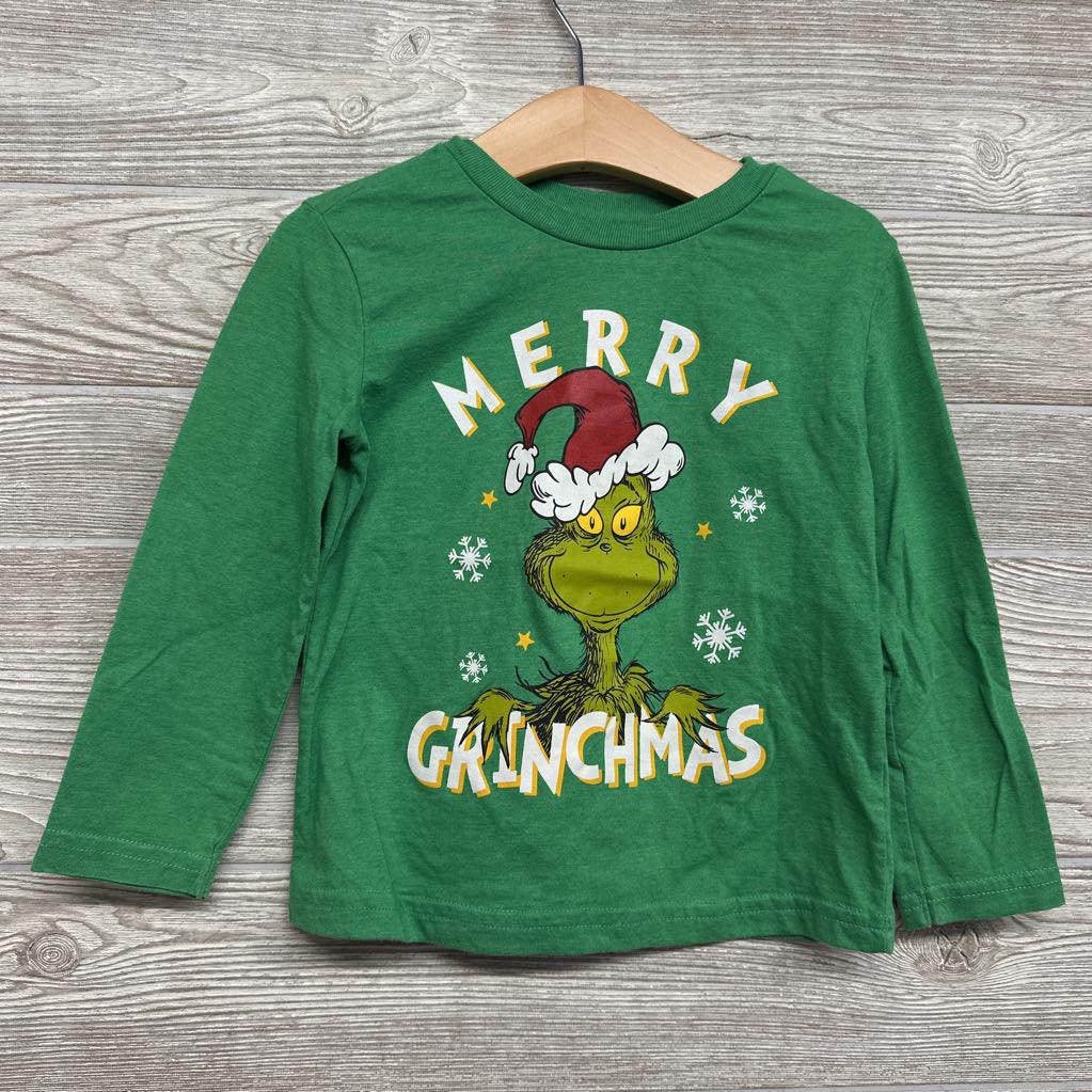 LS Shirt Merry Grinchmas 3t