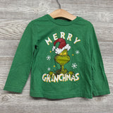 LS Shirt Merry Grinchmas 3t