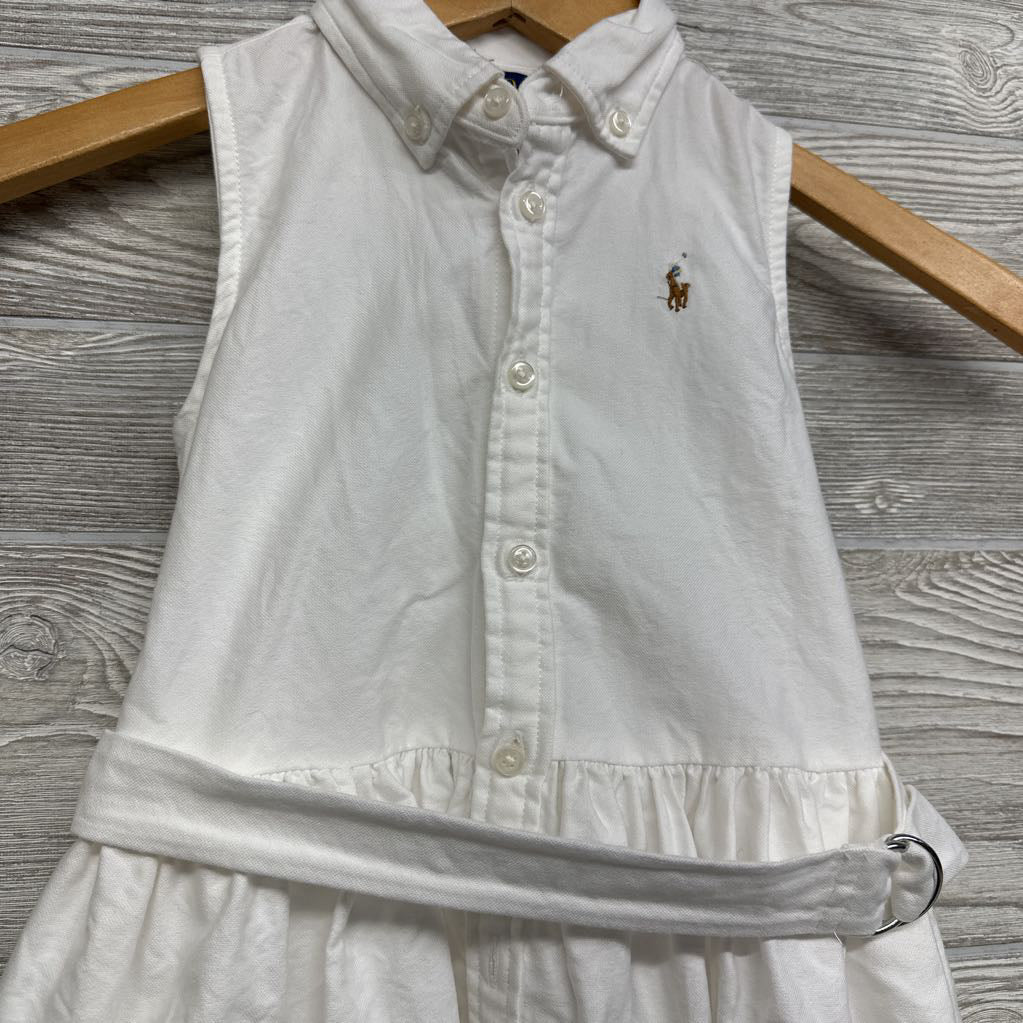 Sleeveless Polo Dress Corner Logo 5