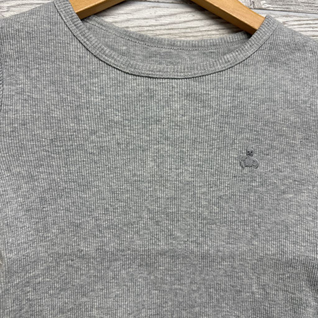 Ribbed Lettuce Trim Shirt 6