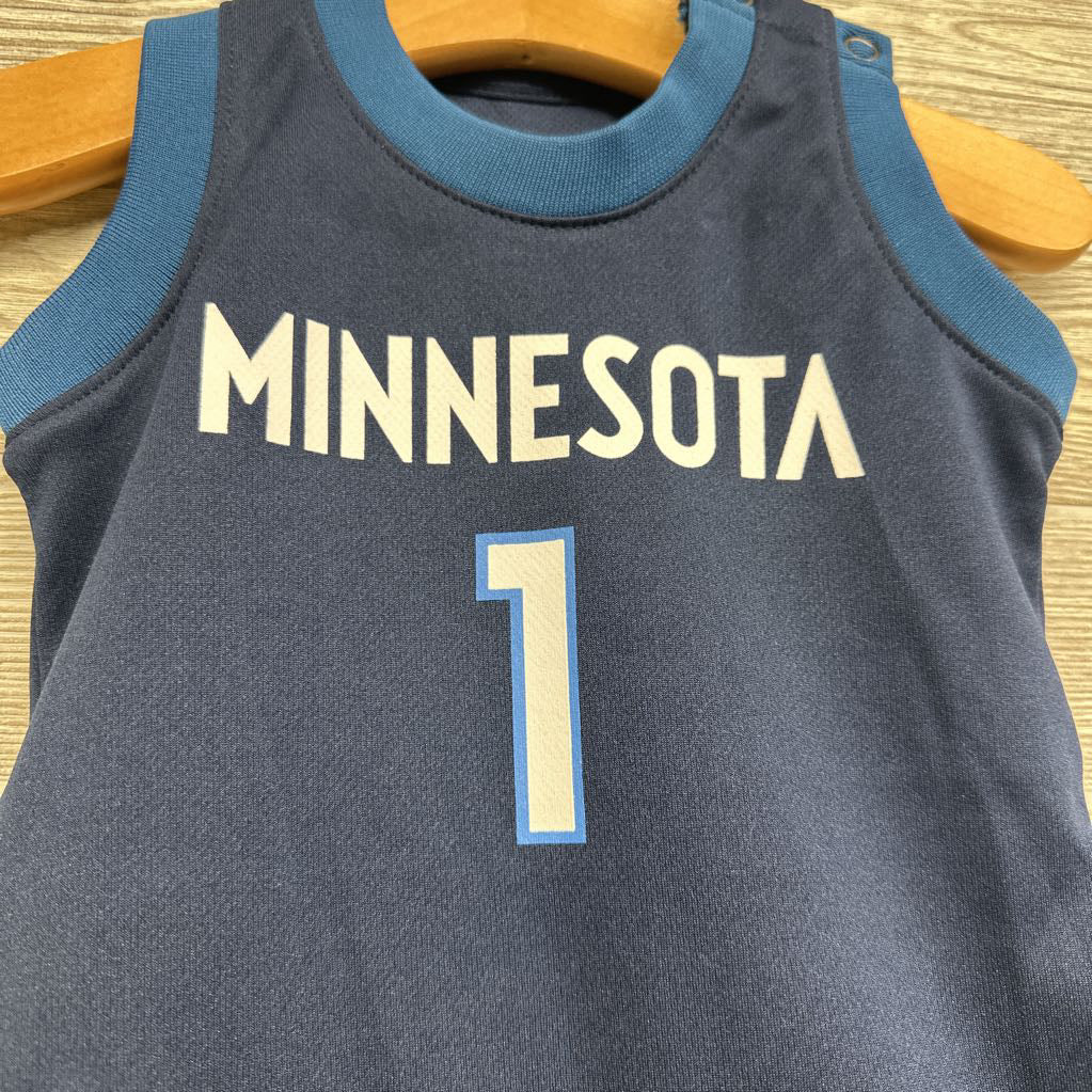Jersey Outfit Minnesota Timberwolves Edwards 3-6M