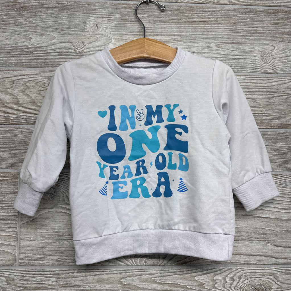 Crewneck In My One Year Old Era 12-18M