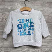 Crewneck In My One Year Old Era 12-18M