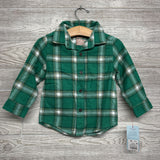 NEW Plaid Button Up Shirt 18M
