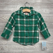 NEW Plaid Button Up Shirt 18M