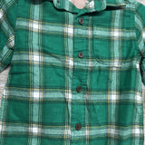 NEW Plaid Button Up Shirt 18M
