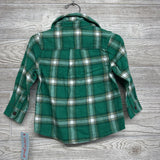 NEW Plaid Button Up Shirt 18M