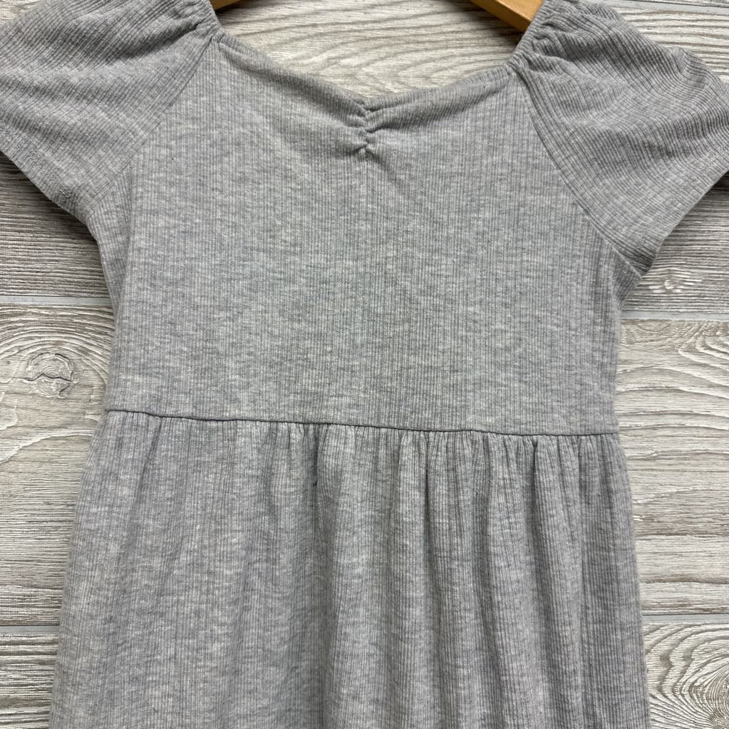 Capped Sleeve Ribbed Dress 5t