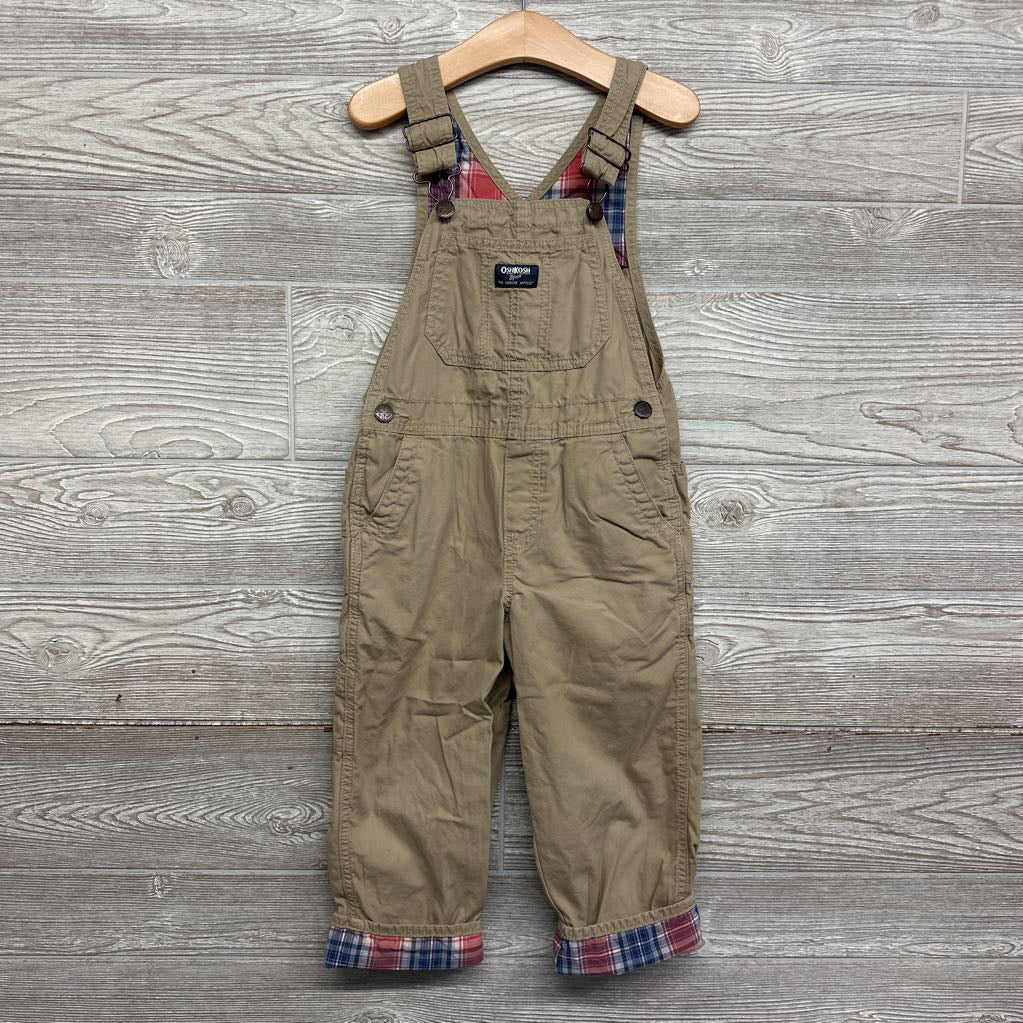 Overalls Plaid Cuff 5t
