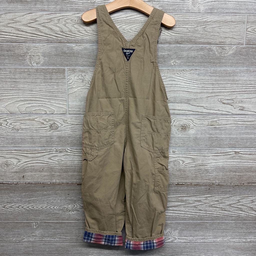 Overalls Plaid Cuff 5t