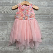 Tulle Dress Flowers 12M