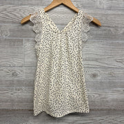 Tank Top Polka Dots Macrame Sleeves 10