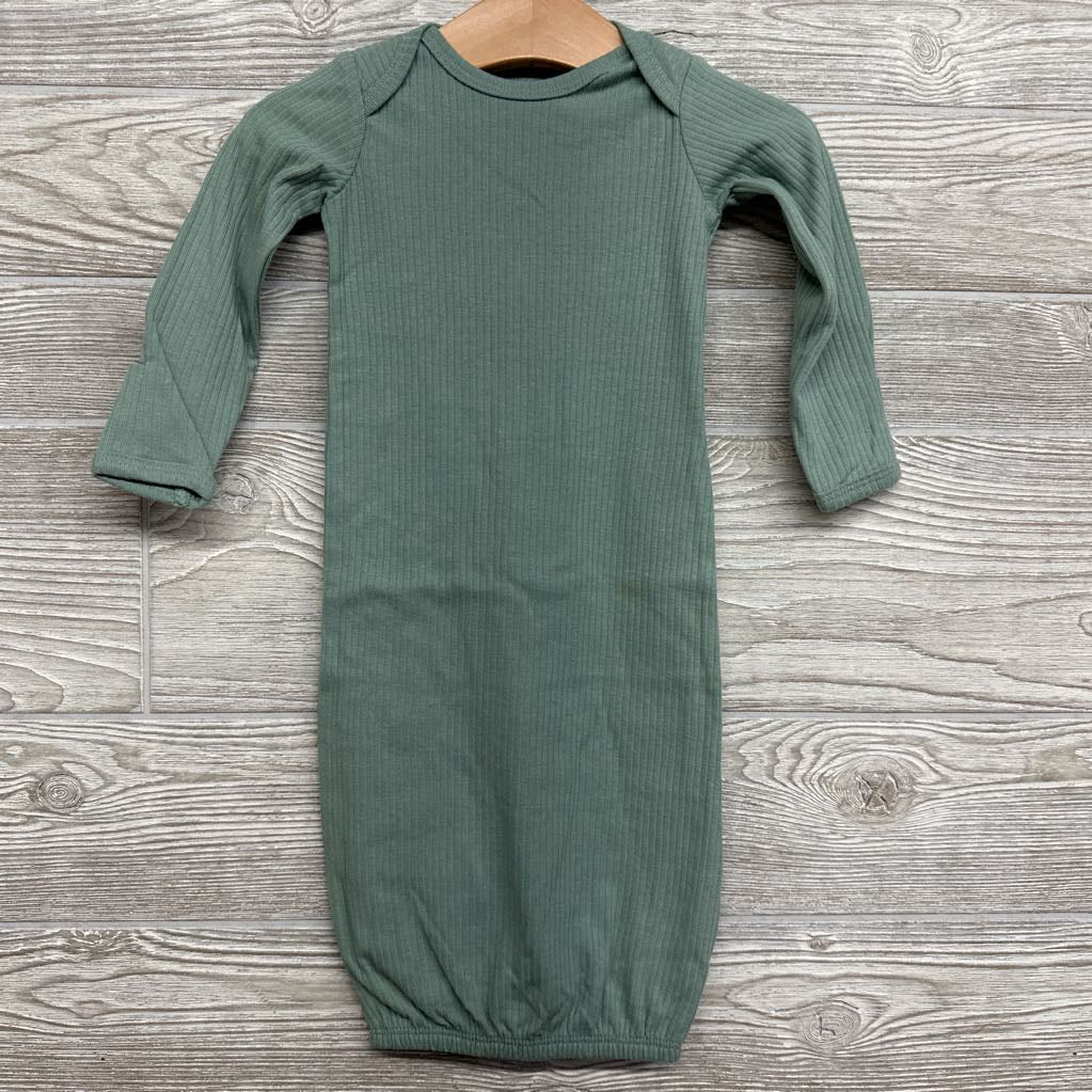 Ribbed Gown 0-3M