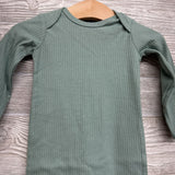 Ribbed Gown 0-3M