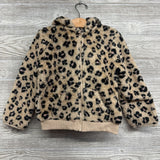 Plush Jacket Animal Print 5t