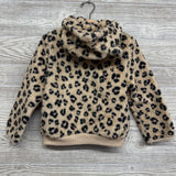 Plush Jacket Animal Print 5t