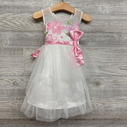 NEW Tulle Dress Embroidered Flowers 2t