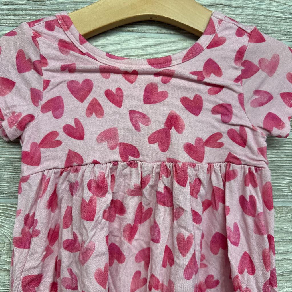 Modal Dress Hearts 18M