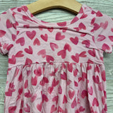 Modal Dress Hearts 18M