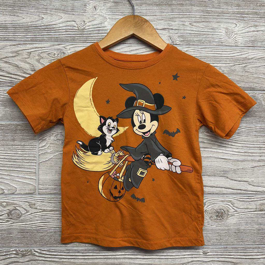 LS Shirt Minnie Mouse Riding Broom 4-5