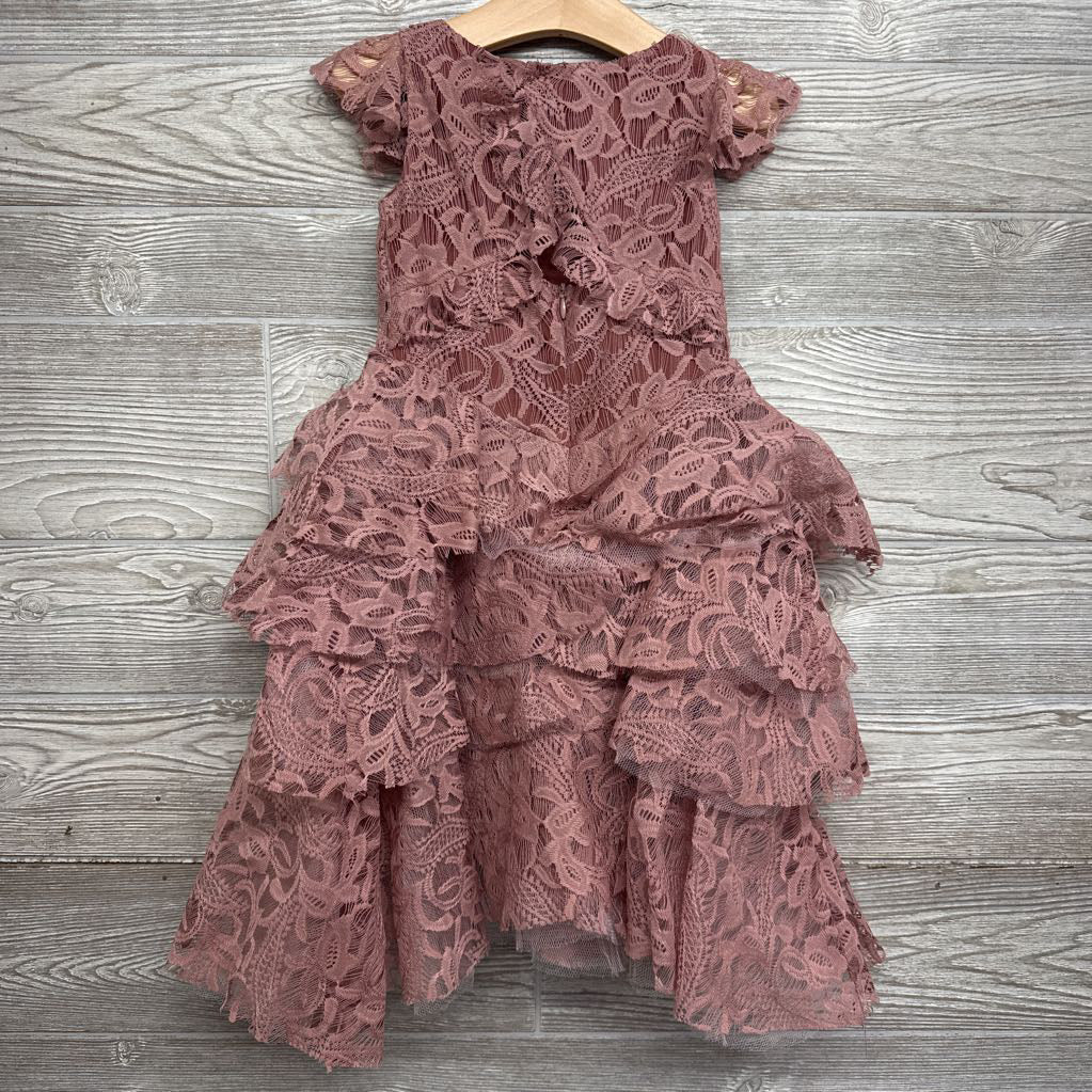 Tiered Macrame Tulle Dress 2