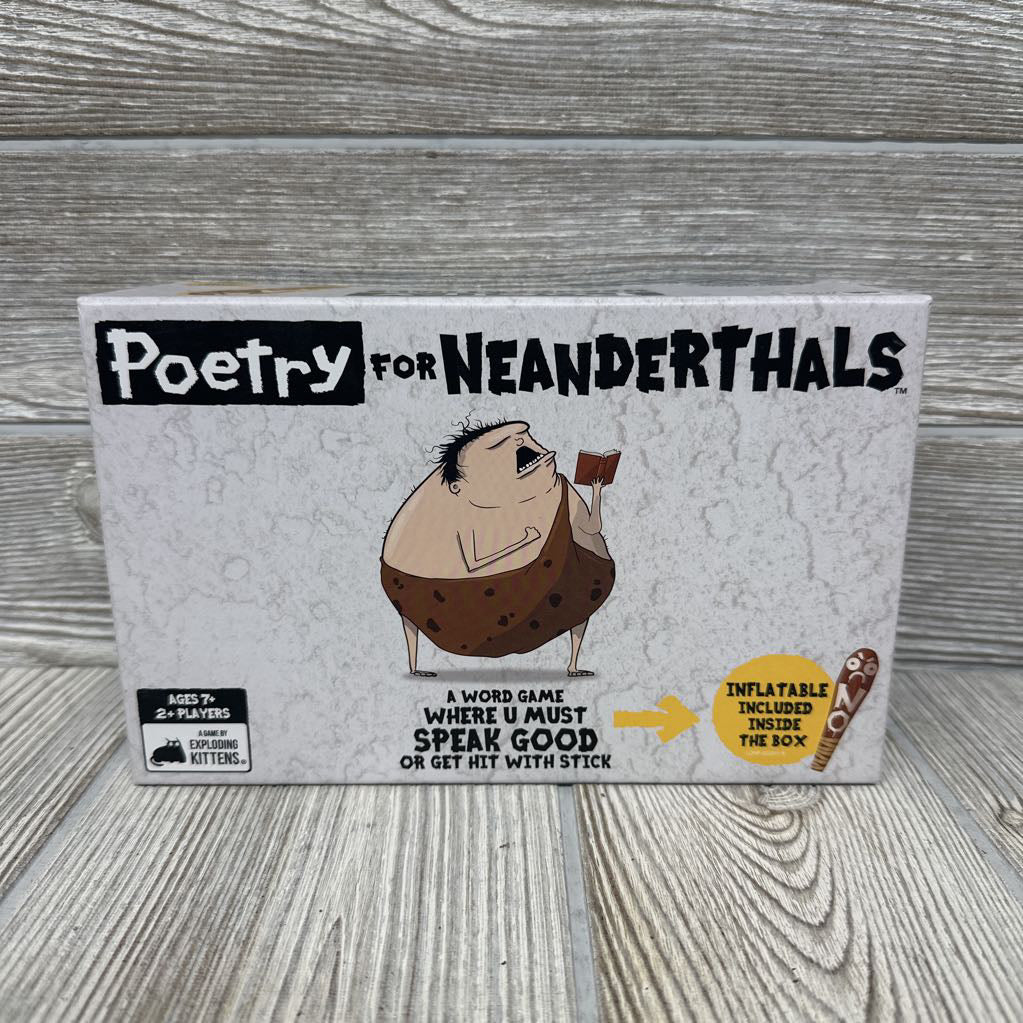Poetry For Neanderthals Word Game