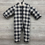 Buffalo Plaid Snowsuit 3-6M