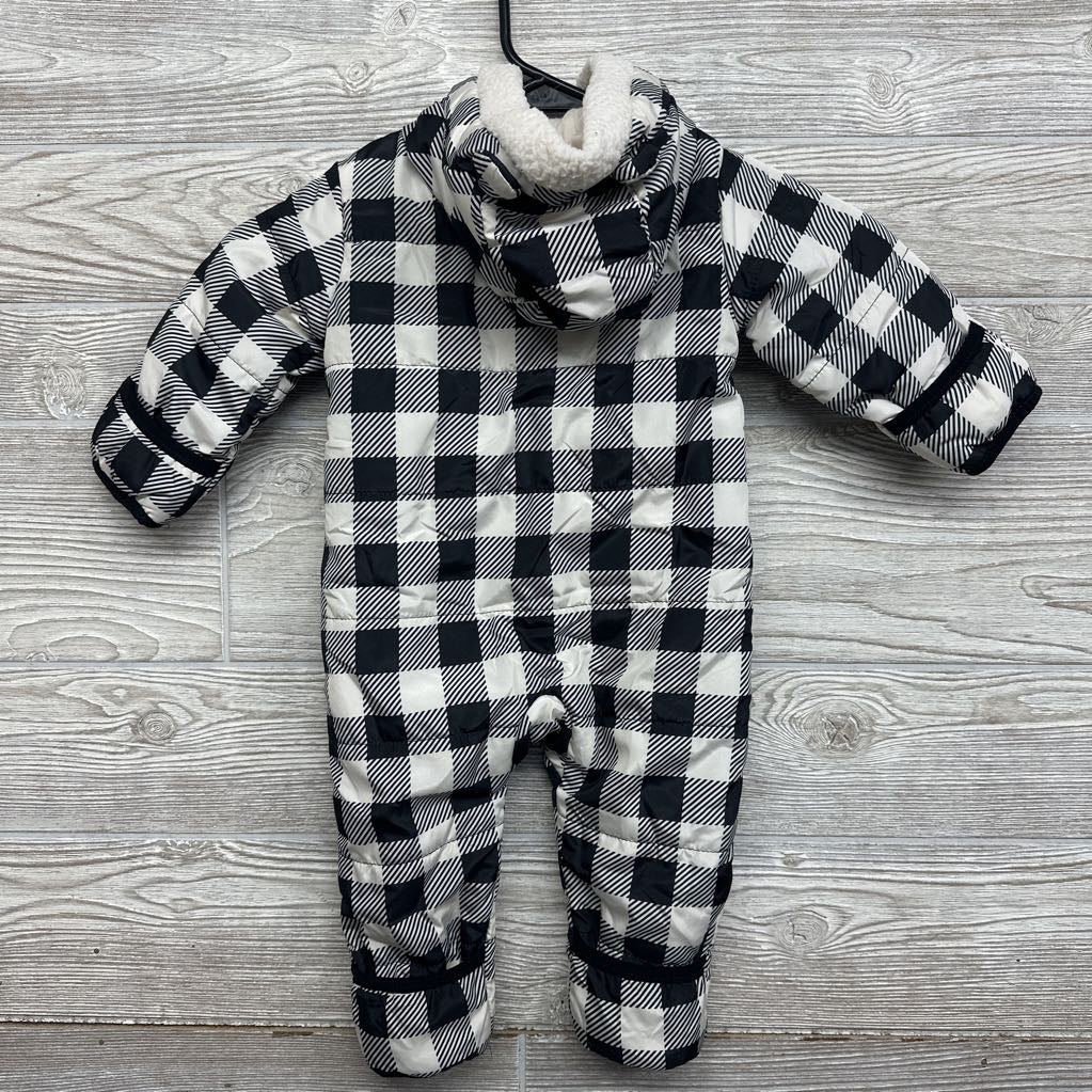 Buffalo Plaid Snowsuit 3-6M