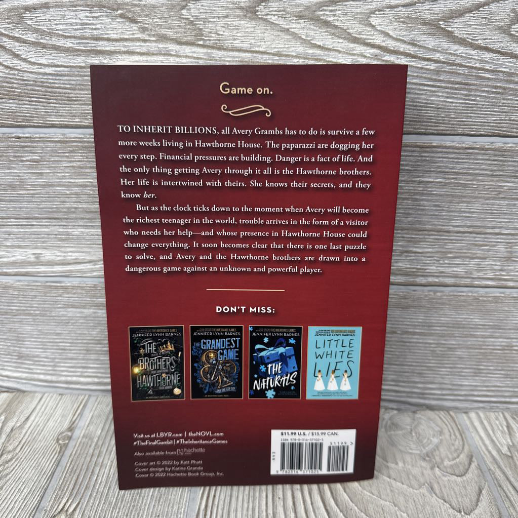 The Final Gambit Riddles Upon Riddles Secrets Upon Secrets Winner Takes All