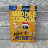 Middle School Rotten Luck Hardcover Book