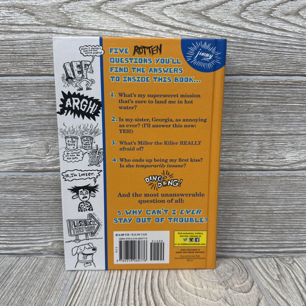 Middle School Rotten Luck Hardcover Book