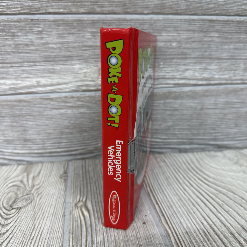 Poke A Dot Emergency Vehicle Board Book