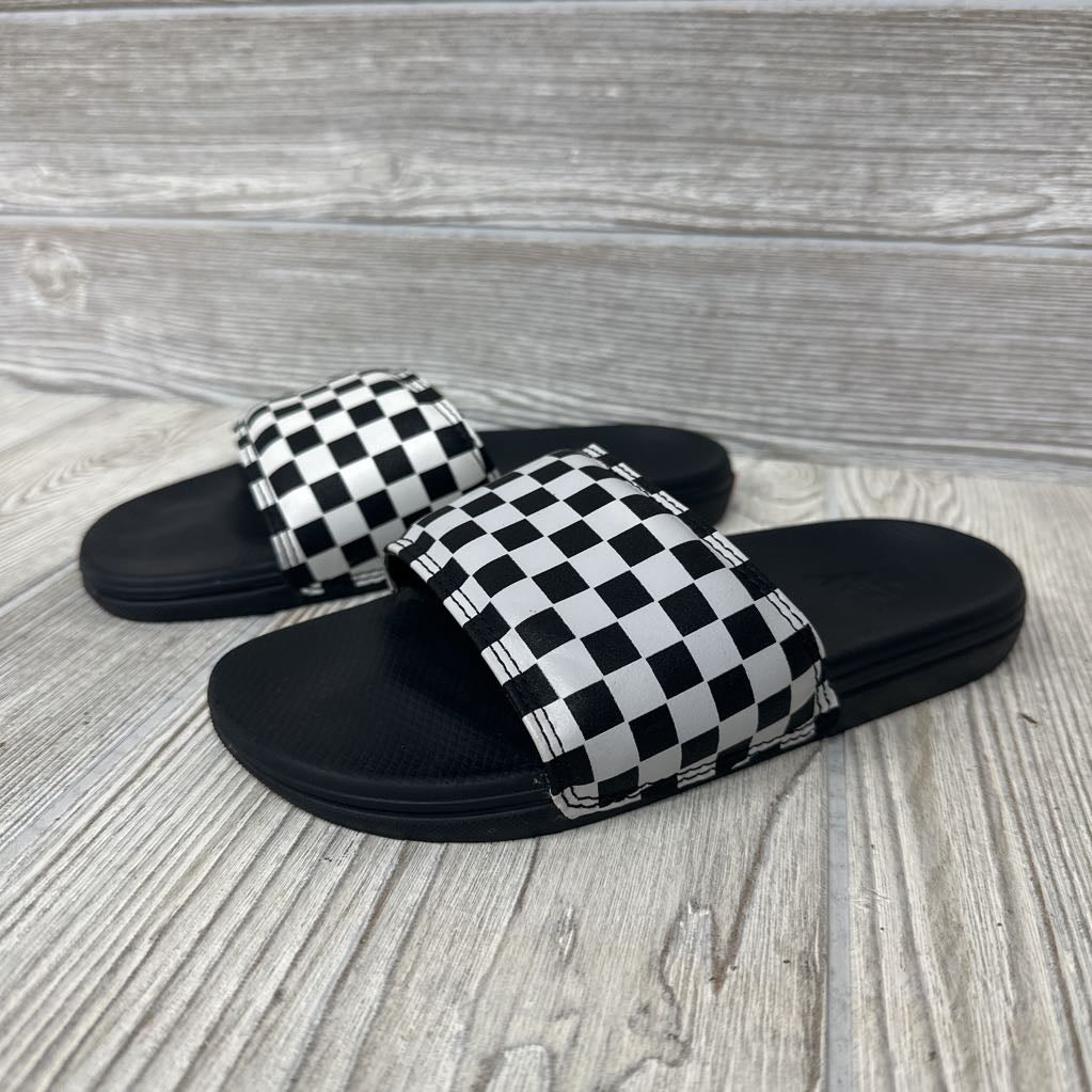 Checkered Slide Sandals 3y