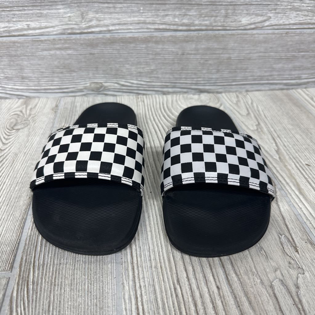 Checkered Slide Sandals 3y