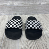 Checkered Slide Sandals 3y