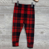 Plush 2 Pc Buffalo Plaid Pj 2t