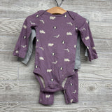 LS Shirt, Bodysuit & Leggings Penguins Love My Family 12M