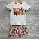 Shirt Fall Vibes & Flare Pants Flowers 12-18M