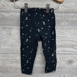 Peplum Shirt Spooky Vibes & Leggings 12M