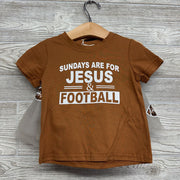 NEW Shirt Sundays Are For Jesus & Football & Tulle Skirt 2t