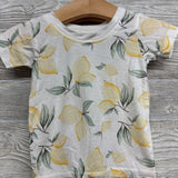 2 Pc Bamboo Pj Lemons 12M
