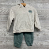 Hoodie Stomper & Jogger Sweatpants Dinosaurs 24M
